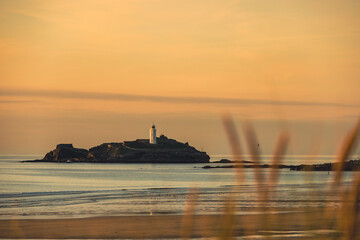 Obraz premium sunset on the beach