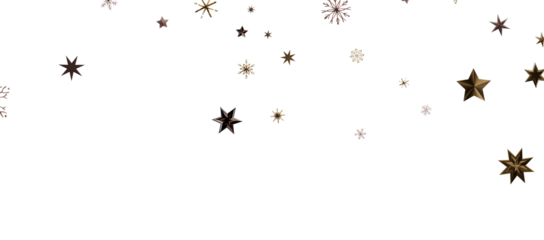 Christmas background design of snowflake and snow falling in the winter 3d illustration