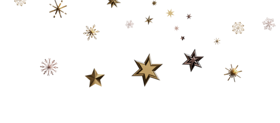 Christmas background design of snowflake and snow falling in the winter 3d illustration