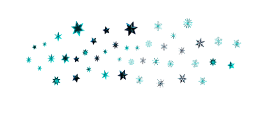 The winter background, falling snowflakes