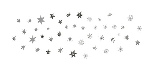 Snowflakes Falling On Snow - Winter Banner