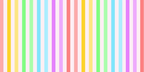Rainbow color of vertical stripes, abstract background. Seamless pattern design. Paper, cloth, fabric, dress, napkin, cover, bed printing, gift, wrap. Matter, alternative, lgbtq, childish, playground.