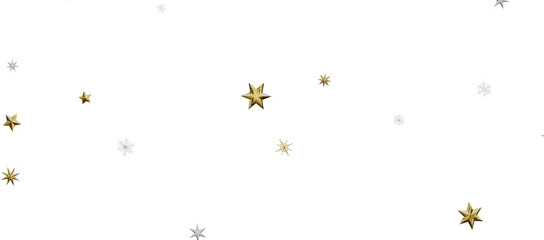 Winter christmas sky with falling snow