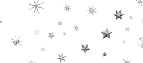 Snowflakes Falling On Snow - Winter Banner