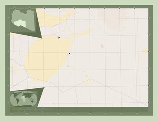 Murzuq, Libya. OSM. Major cities