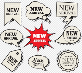 Fototapeta premium A collection of comic speech bubbles. comic speech bubbles doodle set