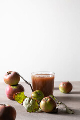 fresh home-made apple juice