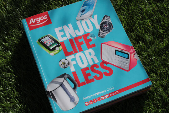 Argos catalogue Autumn - Winter 2012. 
