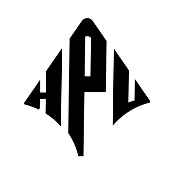 HPV logo. HPV logo letter logo design vector image. HPV letter logo design. HPV modern and creative letter logo. 3 letter logo Vector Art Stock Images.  