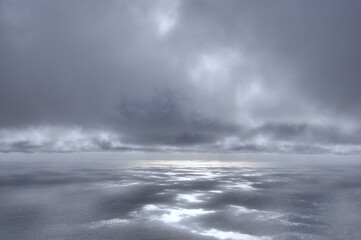 Fototapeta na wymiar Abstract sky and ocean