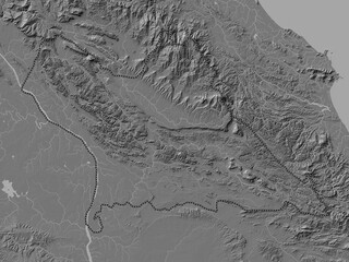 Khammouan, Laos. Bilevel. No legend