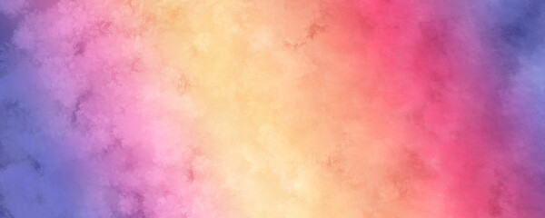 Abstract Watercolor Sky Background