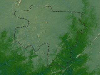 River Gee, Liberia. Physical. No legend