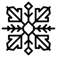 snowflakes christmas decoration