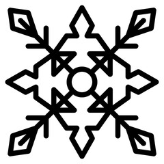 snowflakes christmas decoration