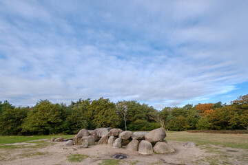 Hunnebed D53 bij Havelte, Drenthe province, The Netherlands