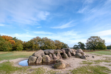 Hunnebed D53 bij Havelte, Drenthe province, The Netherlands