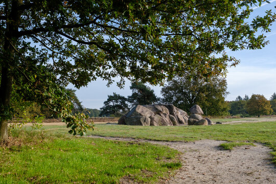 Hunnebed D53 bij Havelte, Drenthe province, The Netherlands