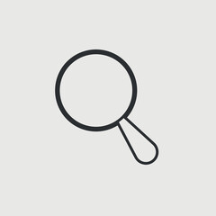 Search vector icon illustration sign