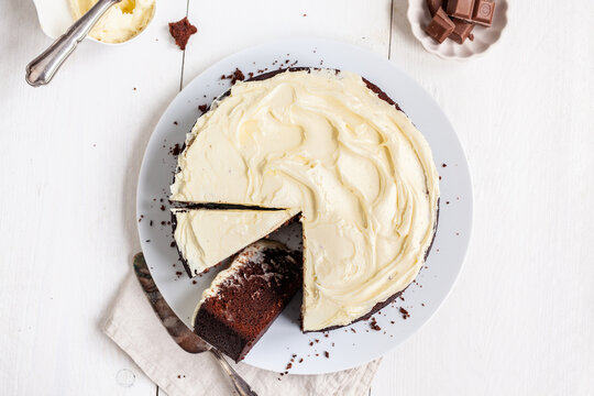 Mudcake with buttercream