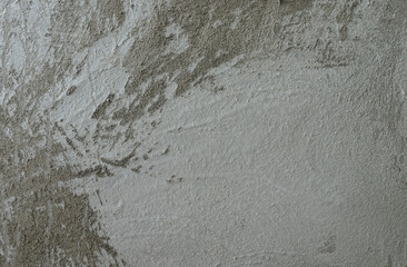 Texture of fresh concrete or cement wall on construction site