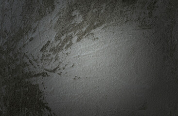 Texture of fresh concrete or cement wall on construction site