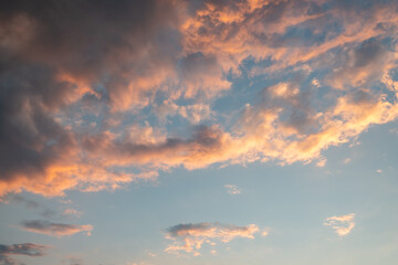 sky with clouds