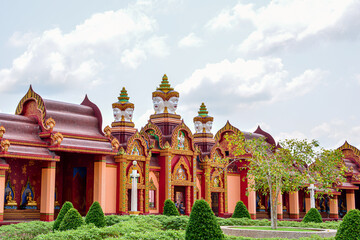 Obraz premium Wat Bang Thong temple, located in Krabi, Thailand