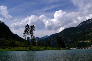 Clouds and Lake