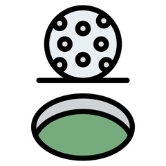 golf ball golf sport