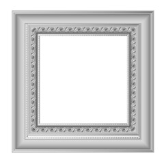 Antique silver frame