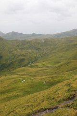 Obraz premium Panorama of Tappenkarsee valley, Austria