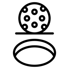 golf ball golf sport