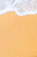 waves on the beach