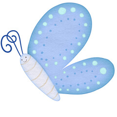 Cute Butterfly Watercolor