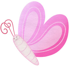 Cute Butterfly Watercolor