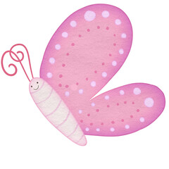 Cute Butterfly Watercolor