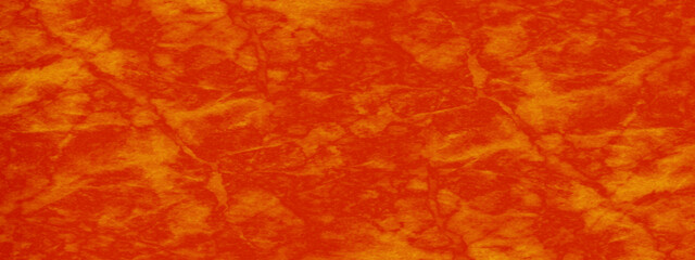 Abstract grunge red and yellow background with stains,  grunge texture with scratches, orange paper texture with curved lines, old and grainy orange grunge texture for wallpaper and decoration.