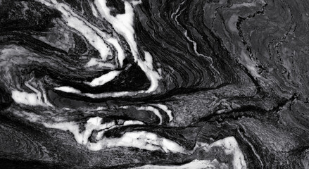 Black marble natural pattern for background, abstract black and white, dark black marble granite,...