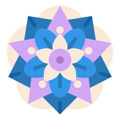 mandala icon art