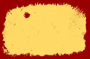Obraz premium red ink splat background
