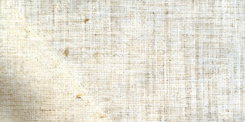 Fototapeta premium Brown beige natural cotton linen textile texture background banner panorama