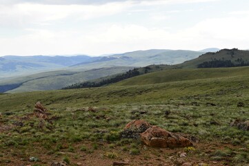 landscape in the mountains