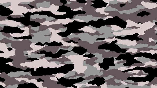 Animated Camouflage Texture - Grey Version 
4K, 60FPS, 30 sec