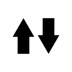 arrow symbol icon template