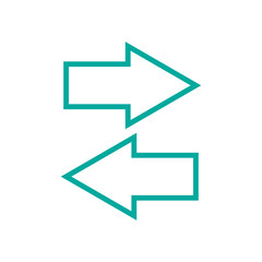 arrow symbol icon template