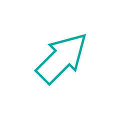 arrow symbol icon template