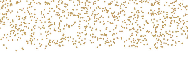 Gold Confetti Glitter Overlay