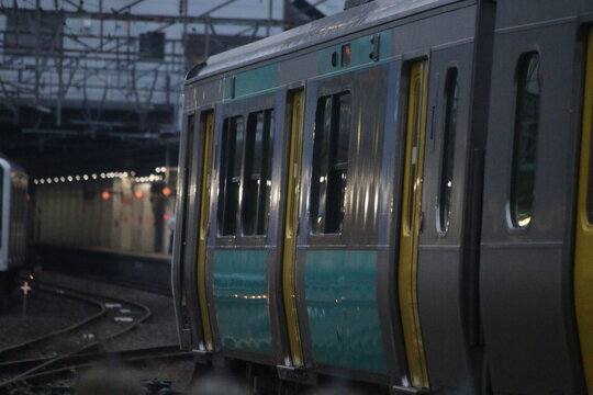 水郡線を走行する列車