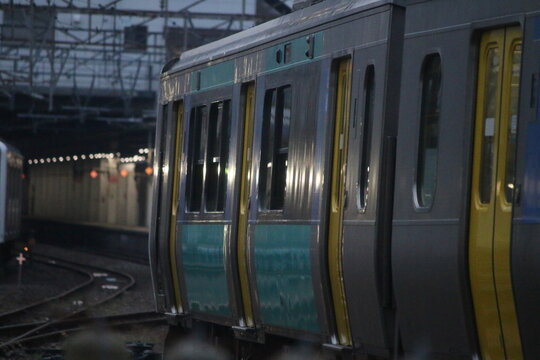 水郡線を走行する列車